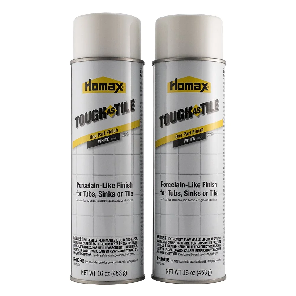 Homax Tough as Tile Spray-On Tub and Tile Refinishing Kit