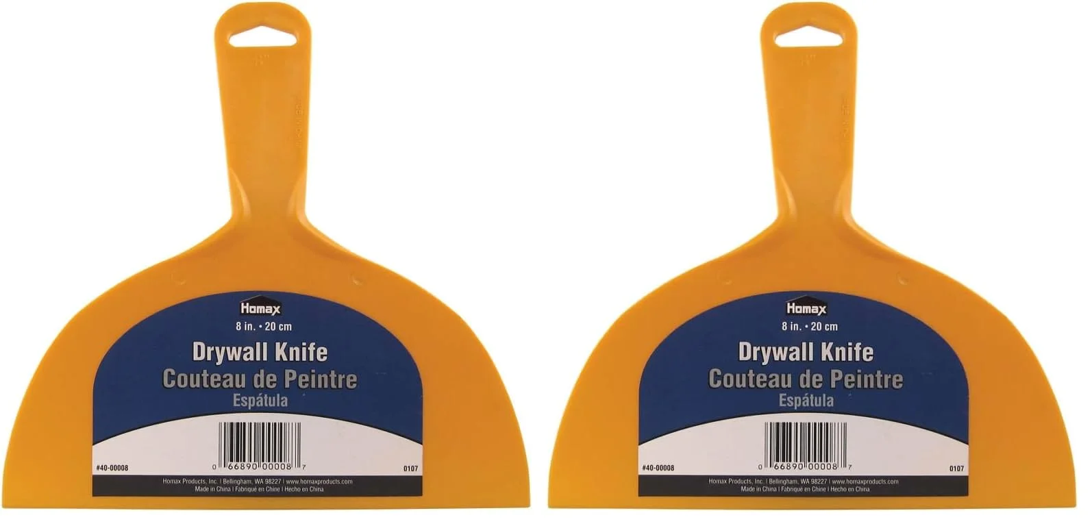 Homax Drywall Knife, 8 in, 2 Pack