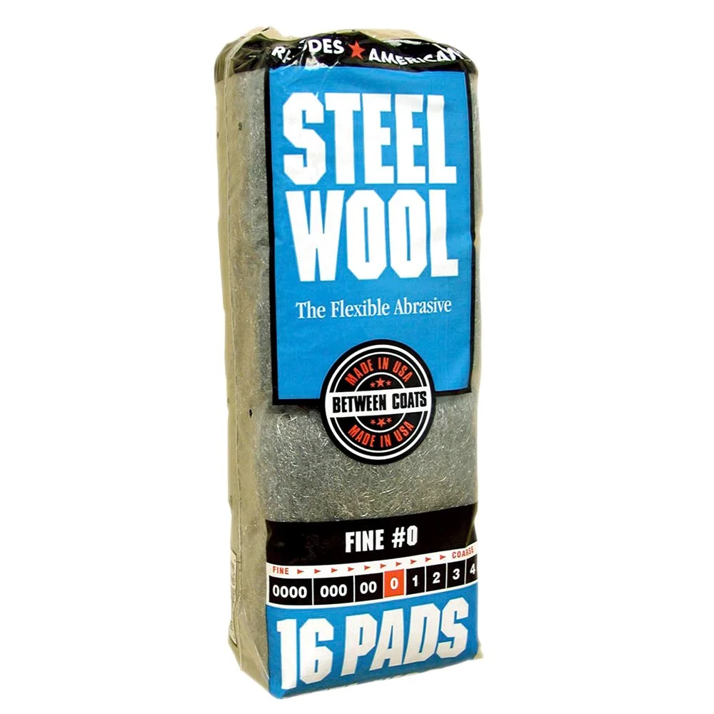 Homax Rhodes American Steel Wool, #0 Fine